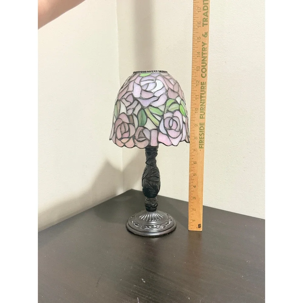PartyLite Stained Glass Pink 
